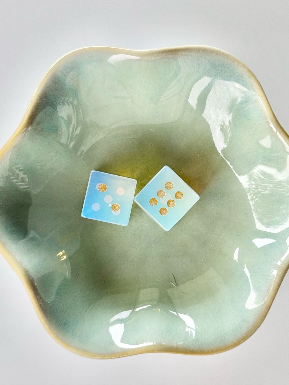 Natural Stone Dice - Mahjong & More